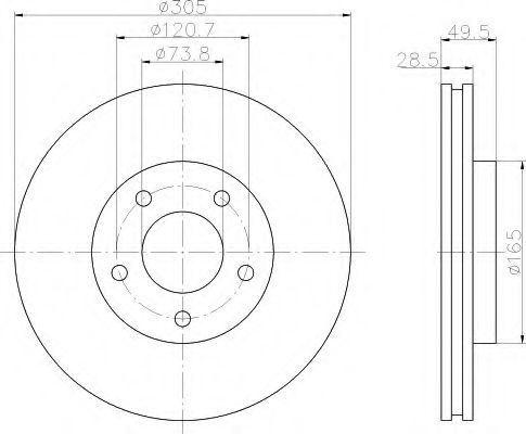 Disc frana