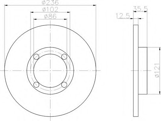 Disc frana