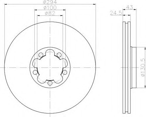 Disc frana