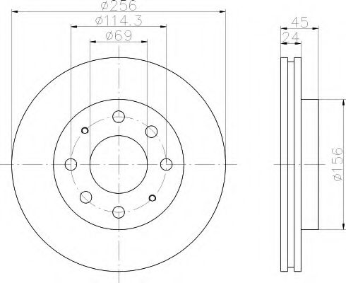 Disc frana