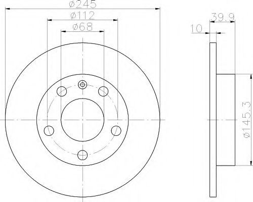 Disc frana