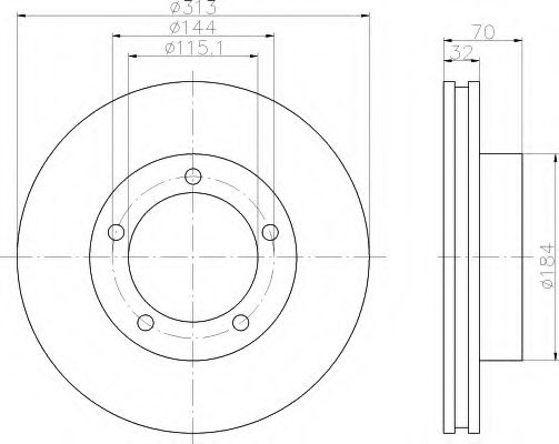 Disc frana