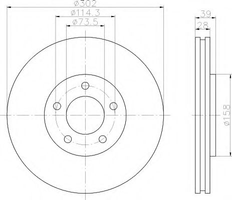 Disc frana