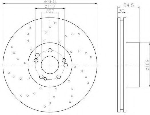 Disc frana