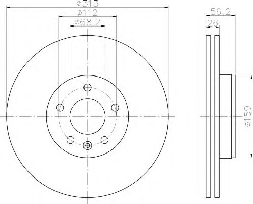 Disc frana