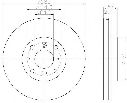 Disc frana