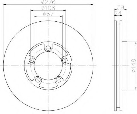 Disc frana