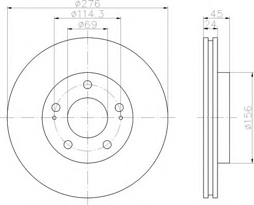 Disc frana