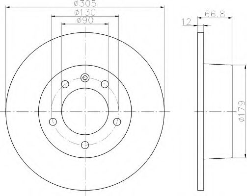 Disc frana