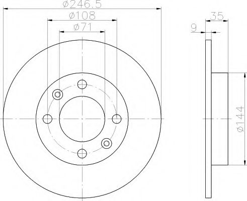 Disc frana