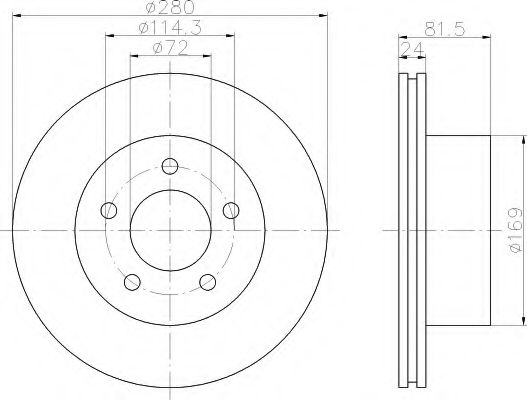 Disc frana