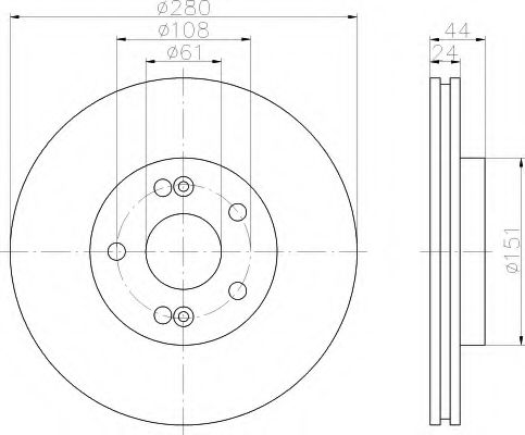 Disc frana