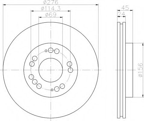 Disc frana