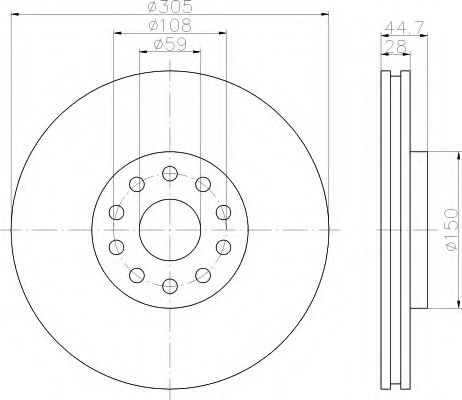 Disc frana