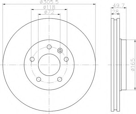 Disc frana