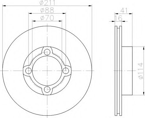 Disc frana