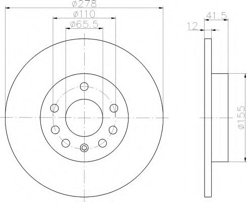 Disc frana