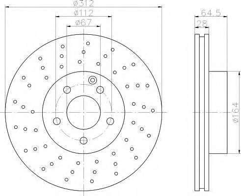 Disc frana