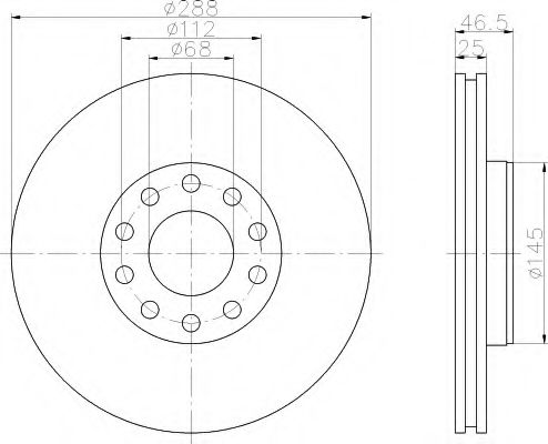 Disc frana