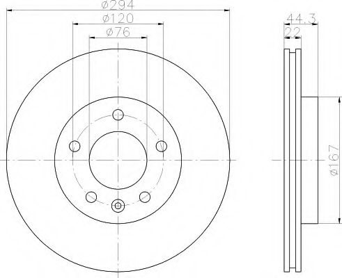 Disc frana