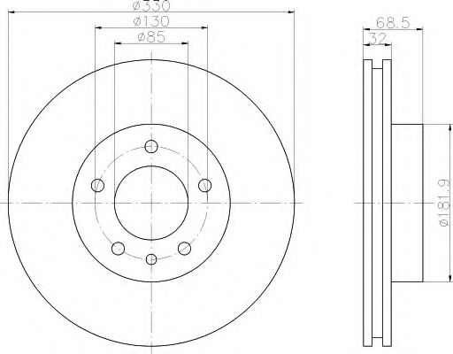 Disc frana