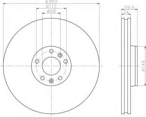 Disc frana