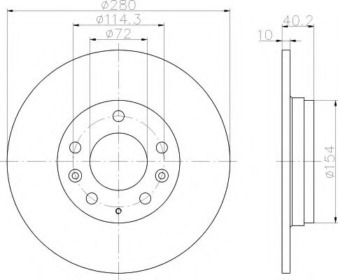 Disc frana