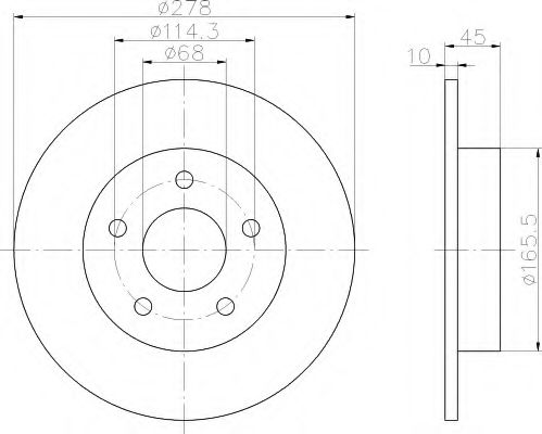 Disc frana