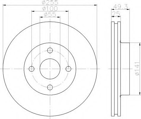 Disc frana