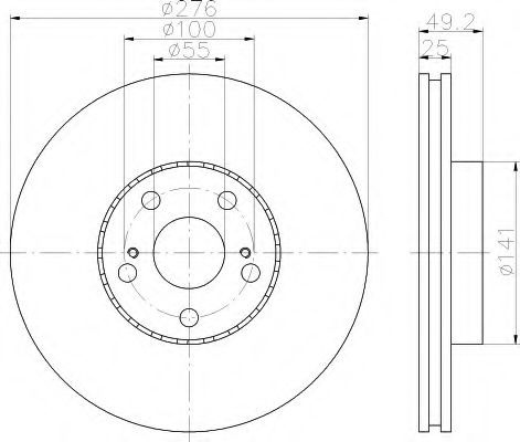 Disc frana