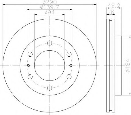 Disc frana