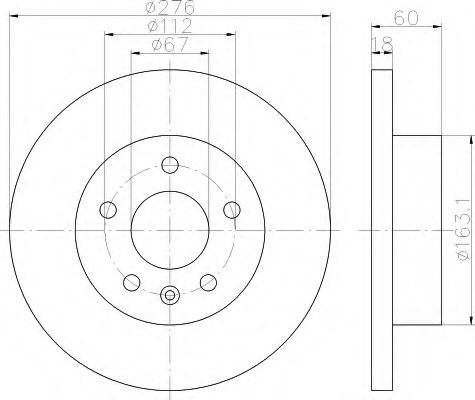 Disc frana