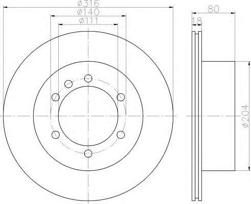 Disc frana