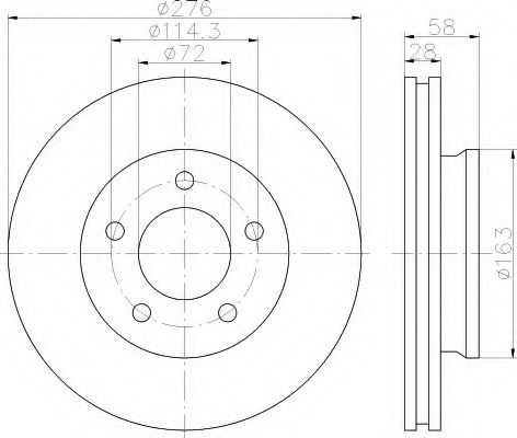 Disc frana