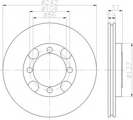 Disc frana