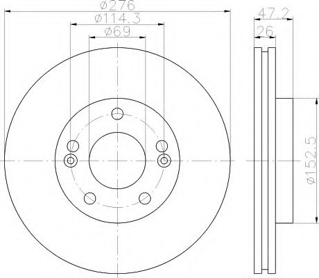 Disc frana