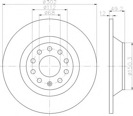 Disc frana