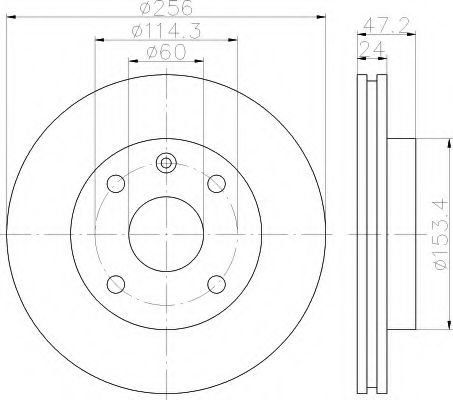 Disc frana