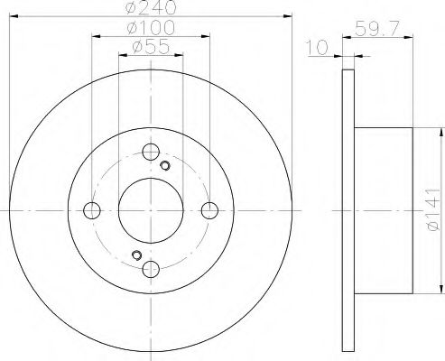 Disc frana