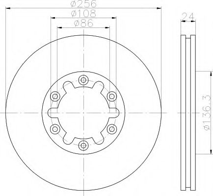 Disc frana