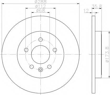 Disc frana