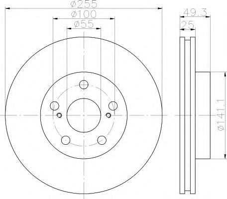 Disc frana