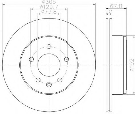 Disc frana