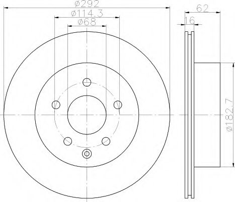 Disc frana