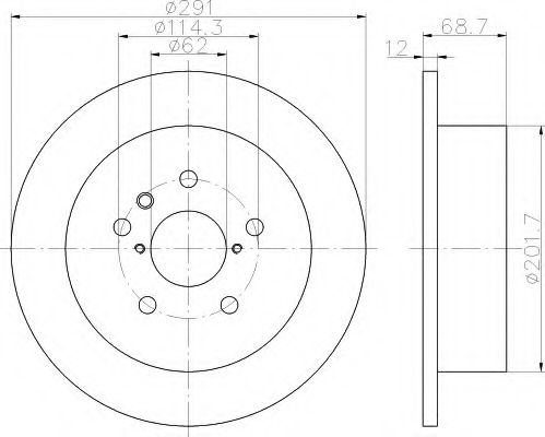 Disc frana