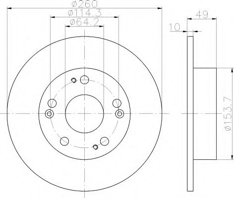 Disc frana