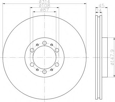 Disc frana