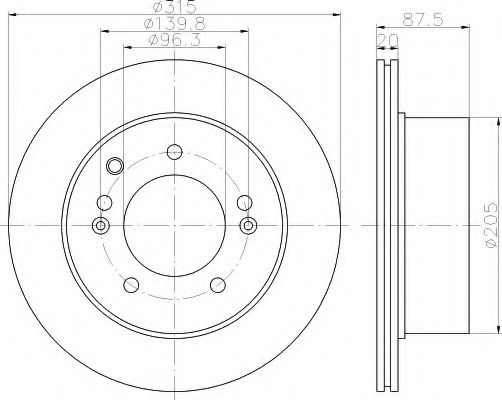 Disc frana