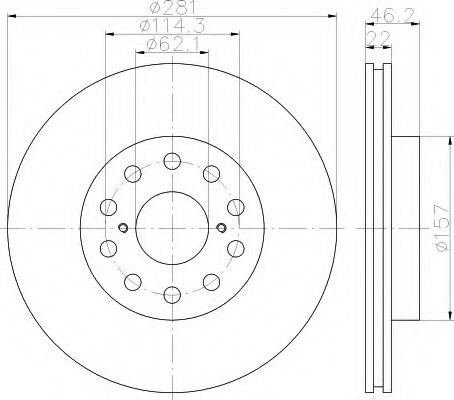 Disc frana