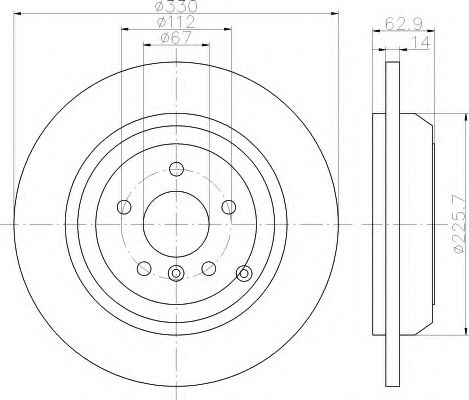 Disc frana